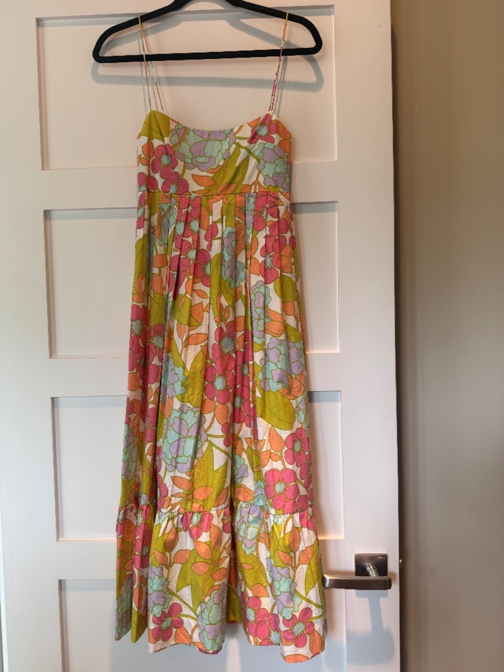Floral Cotton Maxi Dress